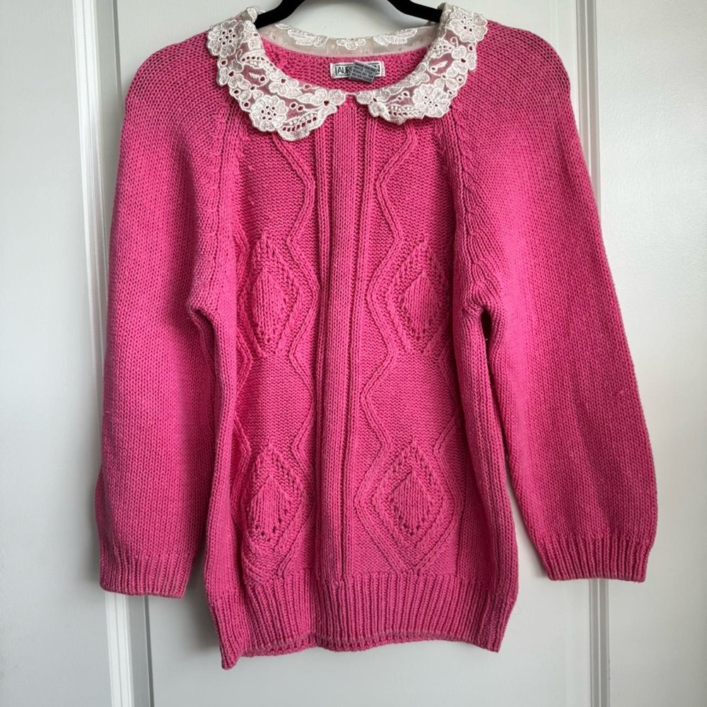 PINK COQUETTE SWEATER